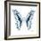 Miss Butterfly Graphium Sq - X-Ray White Edition-Philippe Hugonnard-Framed Photographic Print