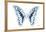 Miss Butterfly Graphium - X-Ray White Edition-Philippe Hugonnard-Framed Premier Image Canvas