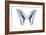 Miss Butterfly Graphium - X-Ray White Edition-Philippe Hugonnard-Framed Photographic Print