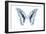 Miss Butterfly Graphium - X-Ray White Edition-Philippe Hugonnard-Framed Photographic Print