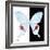 Miss Butterfly Hermosanus Sq - X-Ray B&W Edition-Philippe Hugonnard-Framed Photographic Print