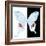 Miss Butterfly Hermosanus Sq - X-Ray B&W Edition-Philippe Hugonnard-Framed Photographic Print