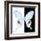 Miss Butterfly Hermosanus Sq - X-Ray B&W Edition-Philippe Hugonnard-Framed Photographic Print