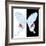 Miss Butterfly Hermosanus Sq - X-Ray B&W Edition-Philippe Hugonnard-Framed Photographic Print