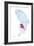 Miss Butterfly Hermosanus - X-Ray Left White Edition-Philippe Hugonnard-Framed Photographic Print