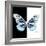 Miss Butterfly Melaneus Sq - X-Ray B&W Edition-Philippe Hugonnard-Framed Photographic Print