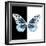 Miss Butterfly Melaneus Sq - X-Ray B&W Edition-Philippe Hugonnard-Framed Photographic Print