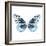 Miss Butterfly Melaneus Sq - X-Ray White Edition-Philippe Hugonnard-Framed Photographic Print