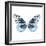 Miss Butterfly Melaneus Sq - X-Ray White Edition-Philippe Hugonnard-Framed Photographic Print