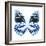 Miss Butterfly Prioneris Sq - X-Ray White Edition-Philippe Hugonnard-Framed Photographic Print