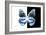 Miss Butterfly Prioneris - X-Ray B&W Edition-Philippe Hugonnard-Framed Photographic Print