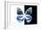 Miss Butterfly Prioneris - X-Ray B&W Edition-Philippe Hugonnard-Framed Photographic Print