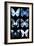 Miss Butterfly X-Ray Black-Philippe Hugonnard-Framed Photographic Print