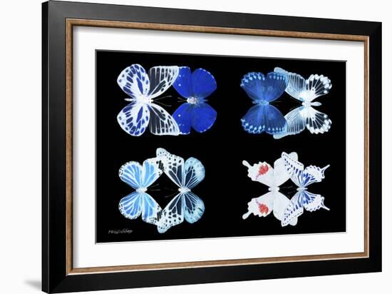 Miss Butterfly X-Ray Duo Black II-Philippe Hugonnard-Framed Photographic Print