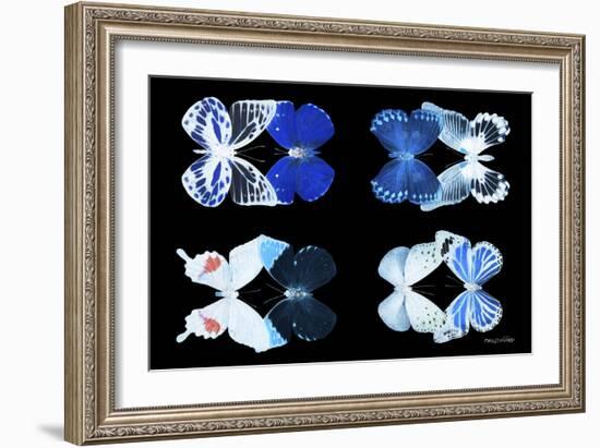 Miss Butterfly X-Ray Duo Black V-Philippe Hugonnard-Framed Photographic Print