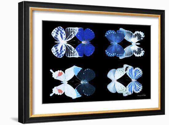 Miss Butterfly X-Ray Duo Black V-Philippe Hugonnard-Framed Photographic Print