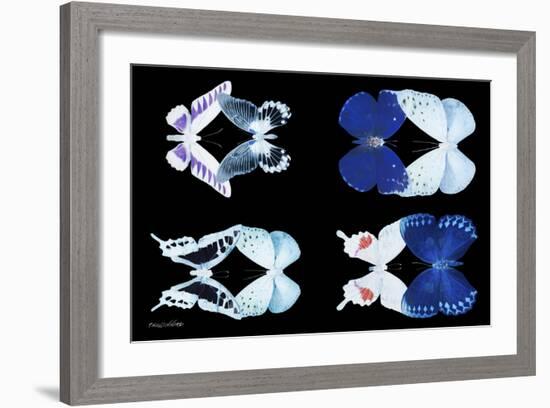 Miss Butterfly X-Ray Duo Black-Philippe Hugonnard-Framed Photographic Print