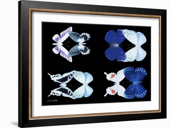 Miss Butterfly X-Ray Duo Black-Philippe Hugonnard-Framed Photographic Print