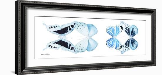 Miss Butterfly X-Ray Duo White Pano II-Philippe Hugonnard-Framed Photographic Print