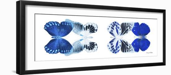 Miss Butterfly X-Ray Duo White Pano X-Philippe Hugonnard-Framed Premium Photographic Print