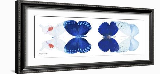 Miss Butterfly X-Ray Duo White Pano-Philippe Hugonnard-Framed Photographic Print