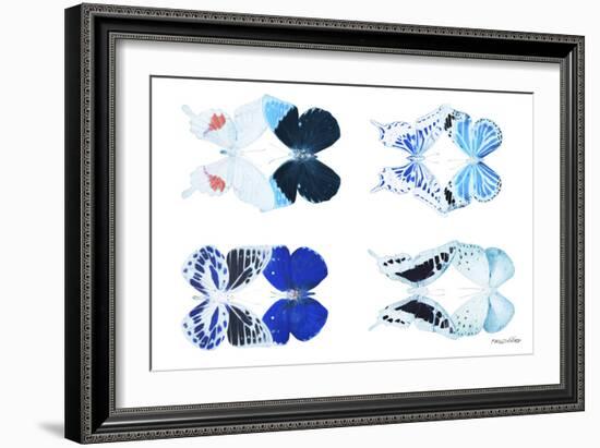 Miss Butterfly X-Ray Duo White VI-Philippe Hugonnard-Framed Photographic Print