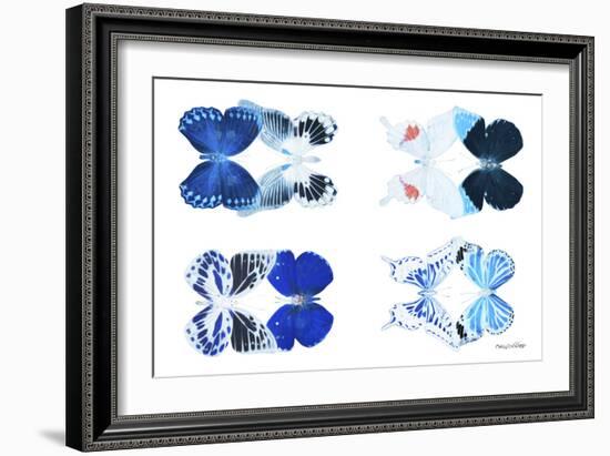 Miss Butterfly X-Ray Duo White VII-Philippe Hugonnard-Framed Photographic Print