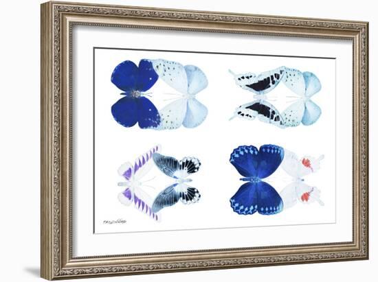 Miss Butterfly X-Ray Duo White-Philippe Hugonnard-Framed Photographic Print