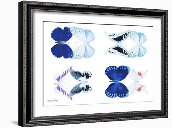 Miss Butterfly X-Ray Duo White-Philippe Hugonnard-Framed Photographic Print