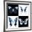 Miss Butterfly X-Ray Square II-Philippe Hugonnard-Framed Photographic Print