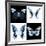 Miss Butterfly X-Ray Square II-Philippe Hugonnard-Framed Photographic Print