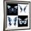 Miss Butterfly X-Ray Square II-Philippe Hugonnard-Framed Photographic Print