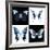 Miss Butterfly X-Ray Square II-Philippe Hugonnard-Framed Photographic Print