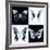 Miss Butterfly X-Ray Square II-Philippe Hugonnard-Framed Photographic Print