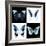 Miss Butterfly X-Ray Square II-Philippe Hugonnard-Framed Photographic Print