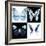 Miss Butterfly X-Ray Square-Philippe Hugonnard-Framed Photographic Print