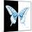 Miss Butterfly Xuthus Sq - X Ray B&W Edition-Philippe Hugonnard-Mounted Premium Photographic Print