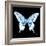 Miss Butterfly Xuthus Sq - X Ray Black Edition-Philippe Hugonnard-Framed Photographic Print