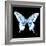 Miss Butterfly Xuthus Sq - X Ray Black Edition-Philippe Hugonnard-Framed Photographic Print