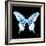 Miss Butterfly Xuthus Sq - X Ray Black Edition-Philippe Hugonnard-Framed Photographic Print