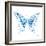 Miss Butterfly Xuthus Sq - X Ray White Edition-Philippe Hugonnard-Framed Photographic Print