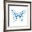 Miss Butterfly Xuthus Sq - X Ray White Edition-Philippe Hugonnard-Framed Photographic Print