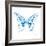 Miss Butterfly Xuthus Sq - X Ray White Edition-Philippe Hugonnard-Framed Photographic Print