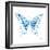 Miss Butterfly Xuthus Sq - X Ray White Edition-Philippe Hugonnard-Framed Photographic Print