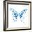 Miss Butterfly Xuthus Sq - X Ray White Edition-Philippe Hugonnard-Framed Photographic Print