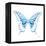 Miss Butterfly Xuthus Sq - X Ray White Edition-Philippe Hugonnard-Framed Stretched Canvas