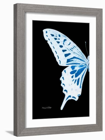 Miss Butterfly Xuthus - X Ray Left Black Edition-Philippe Hugonnard-Framed Photographic Print