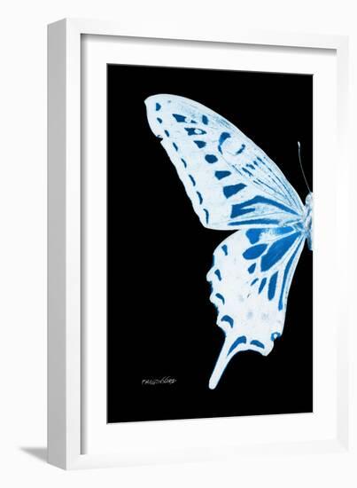 Miss Butterfly Xuthus - X Ray Left Black Edition-Philippe Hugonnard-Framed Photographic Print