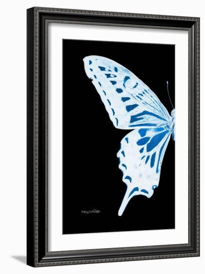 Miss Butterfly Xuthus - X Ray Left Black Edition-Philippe Hugonnard-Framed Photographic Print