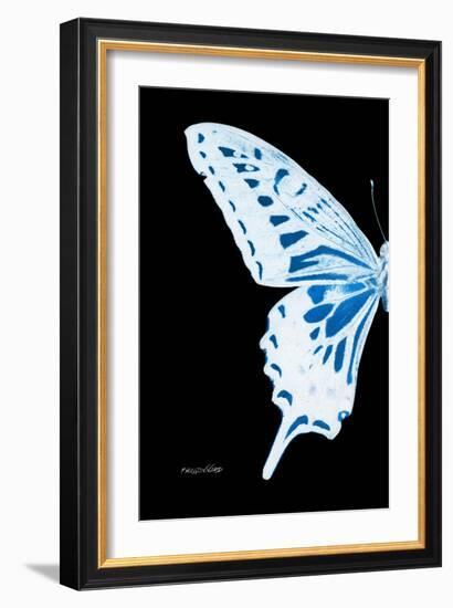 Miss Butterfly Xuthus - X Ray Left Black Edition-Philippe Hugonnard-Framed Photographic Print